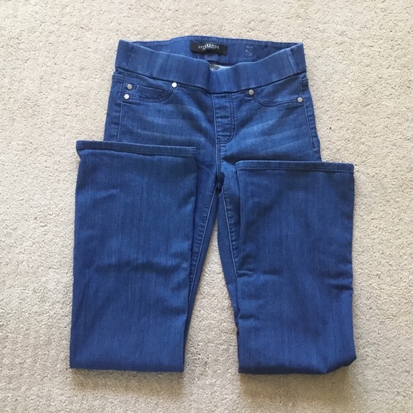 Pull-On Boot Cut Jeans - Picture 5 of 7